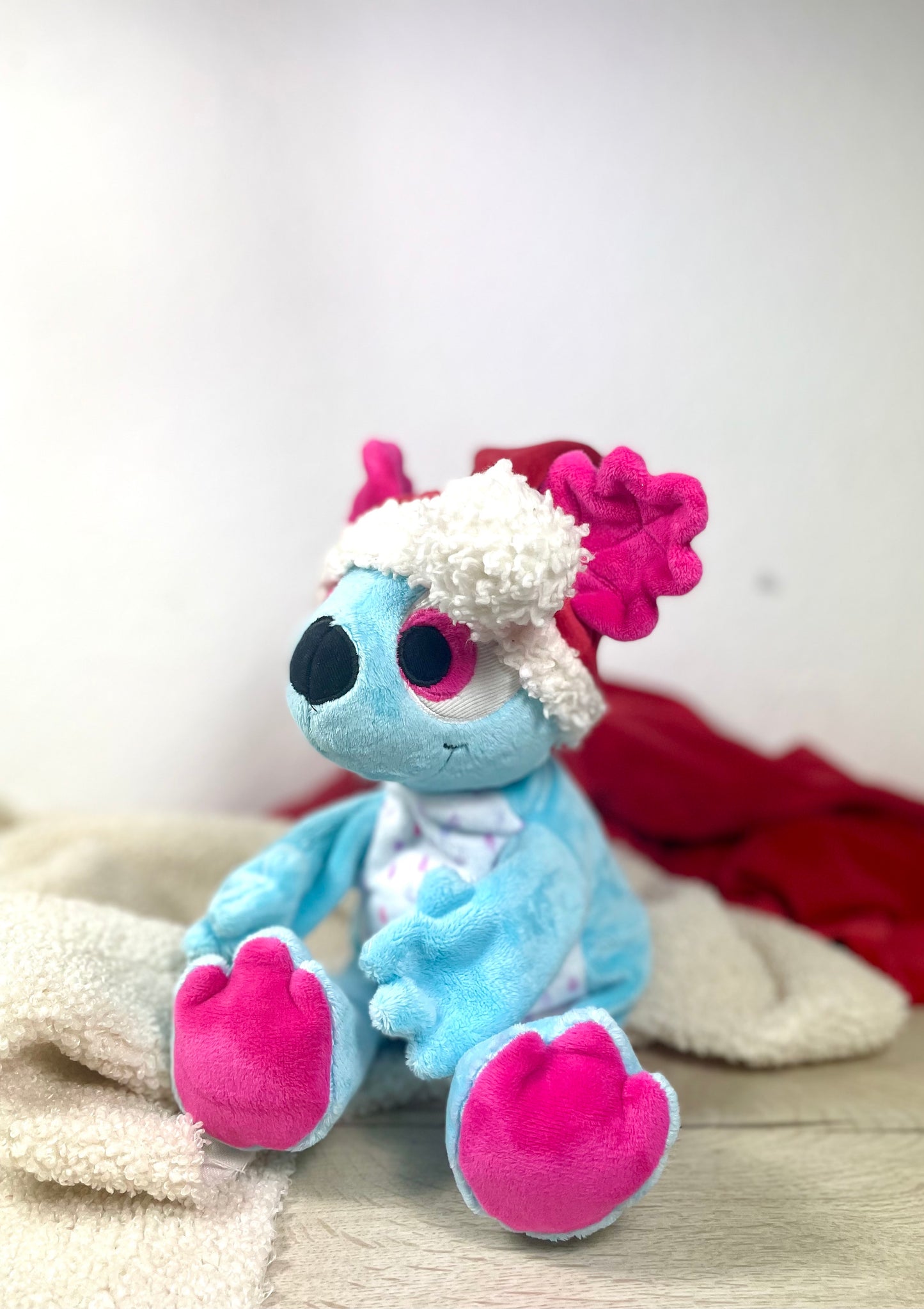 Schnittmuster Weihnachtsmütze Hups