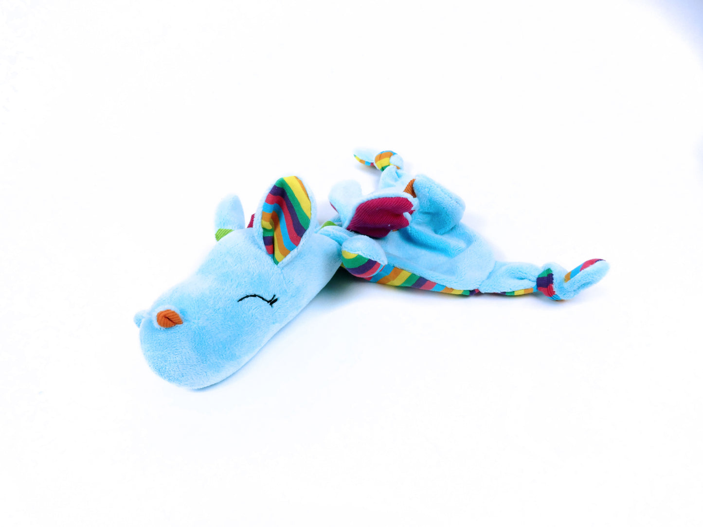 Schnuffeltuch Drache zum selber nähen mit Nähanleitung und Schnittmuster