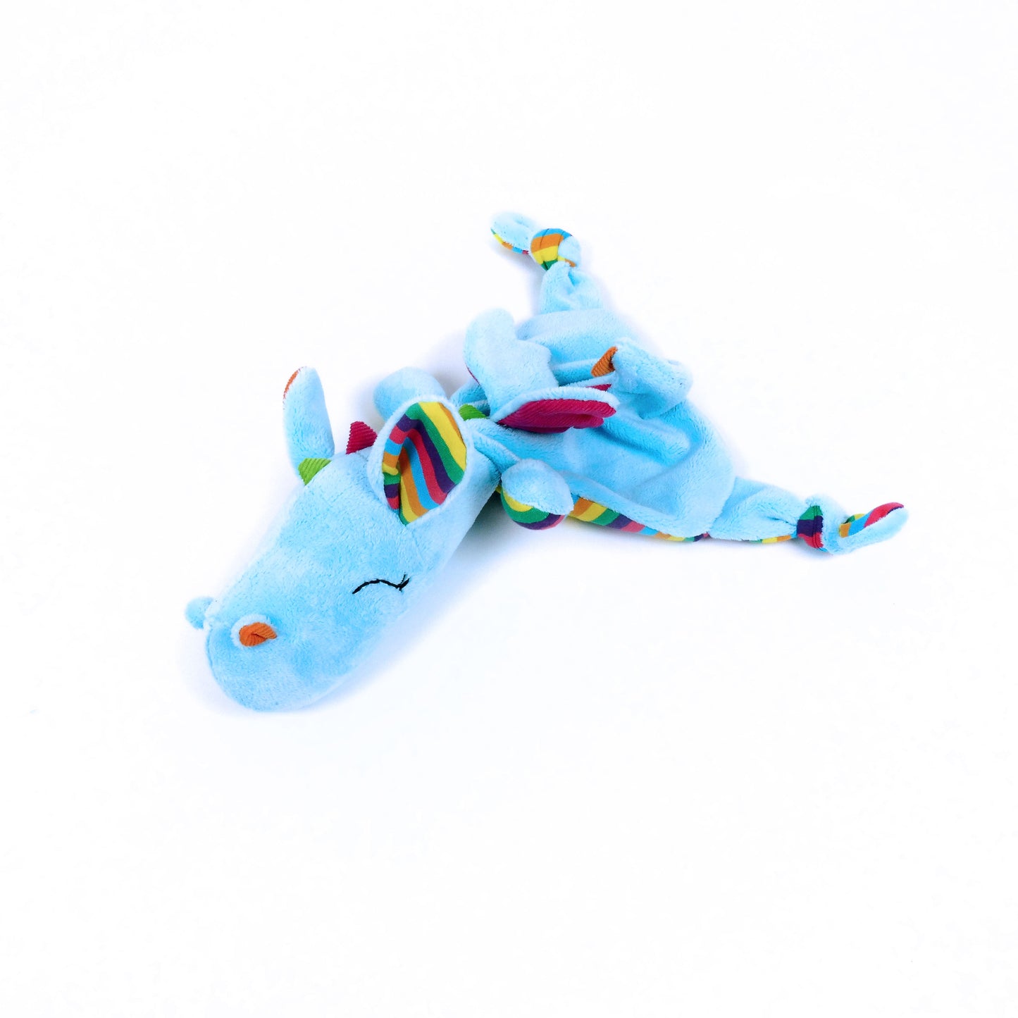 Schnuffeltuch Drache zum selber nähen mit Nähanleitung und Schnittmuster