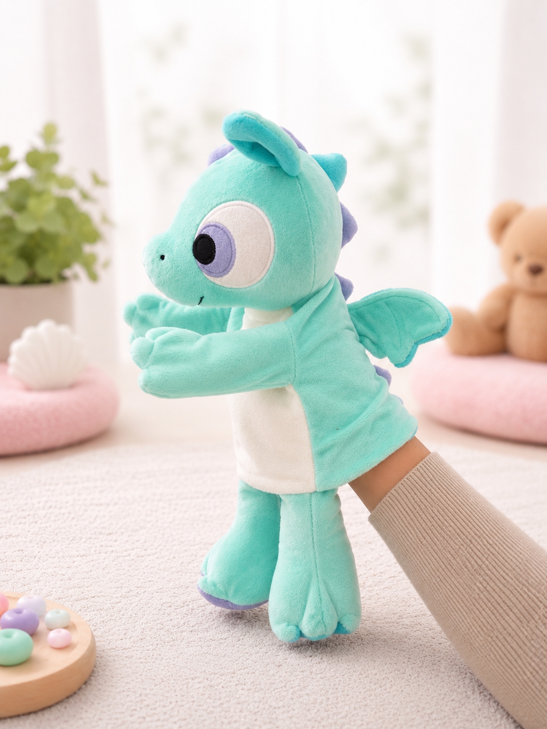 ebook - Drache Fino - Handpuppe