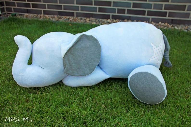 kuscheltier aufbewahrung sitzsack nähen ebook Sitzkissen Sitzsack Elefant ebook – monstabella.de